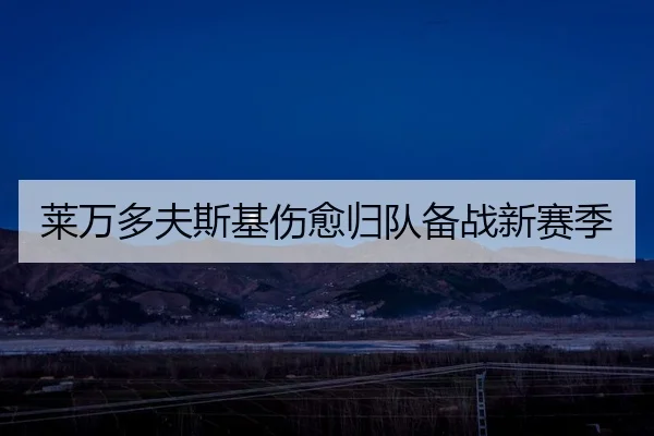 莱万多夫斯基伤愈归队备战新赛季